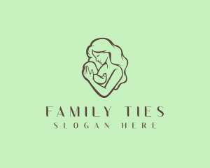 Baby Mom Parenting logo design