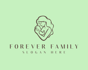 Baby Mom Parenting logo design