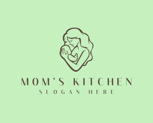 Baby Mom Parenting logo design