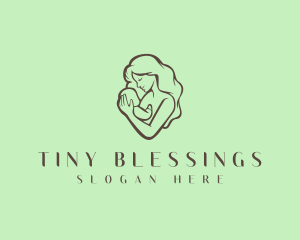 Baby Mom Parenting logo design