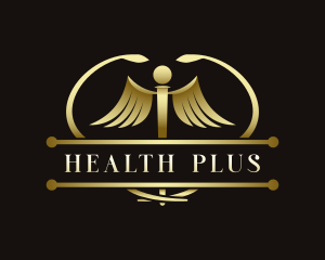 Health Medical Caduceus logo design