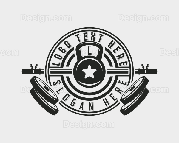 Weightlifting Kettlebell Crossfit Logo