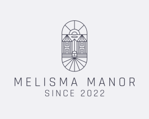 Mansion Real Estate Property logo design