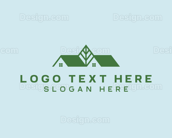 Home Garden Landscaping Logo