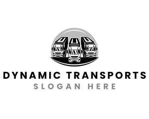 Transportation Truck Fleet logo design