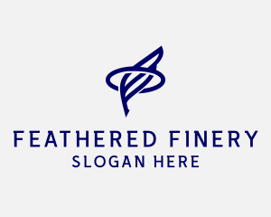 Feather Halo Pen logo design