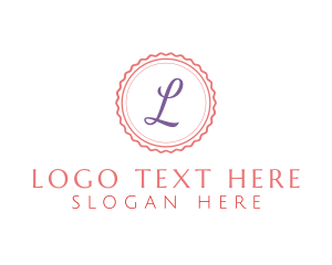 Dainty Cute Stamp Logo