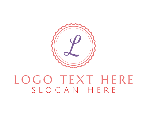 Dainty Cute Stamp logo