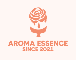 Pink Rose Extract  logo design