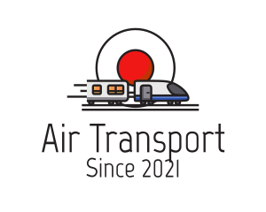 Japan Bullet Train  logo design