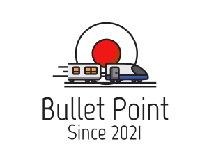 Japan Bullet Train  logo design