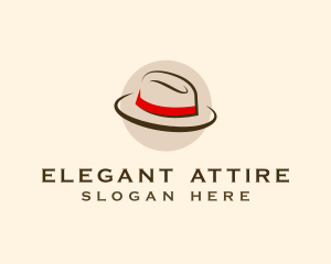 Hat Fedora Fashion logo design