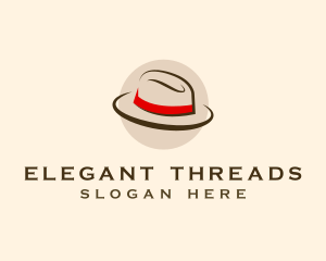 Hat Fedora Fashion logo design