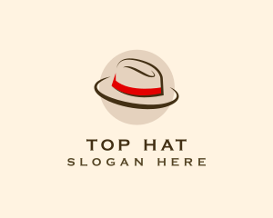 Hat Fedora Fashion logo design