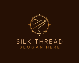 Needle Thread Sewing logo design