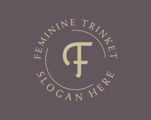 Luxury Feminine Minimalist logo design