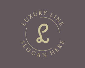 Luxury Feminine Minimalist logo design