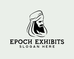 Traditional Bedouin Man logo