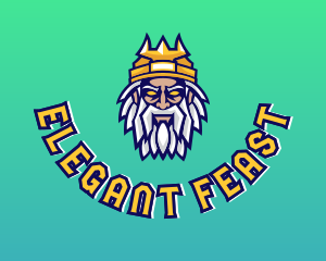 King Head Gaming Avatar logo design
