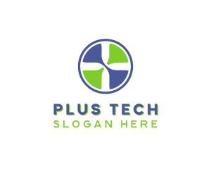 Plus Sign Circle logo