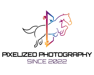 Pixel Horse Multimedia logo design