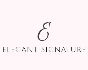 Fashion Elegant Makeup Cosmetics logo design