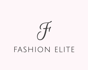 Fashion Elegant Makeup Cosmetics logo design