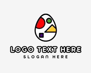 Toy Blocks Egg  logo