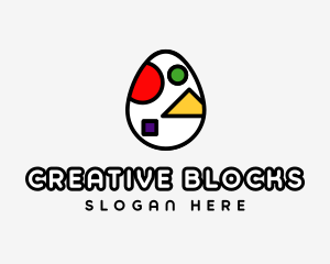 Toy Blocks Egg  logo