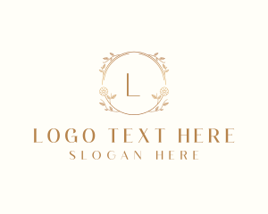 Luxury Floral Beauty Logo