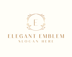 Luxury Floral Beauty logo design