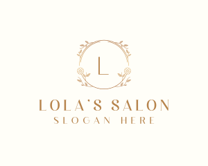 Luxury Floral Beauty logo design