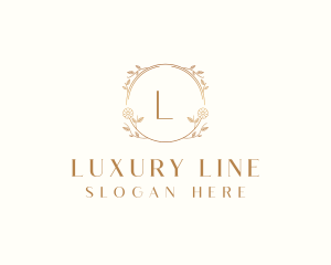 Luxury Floral Beauty logo design