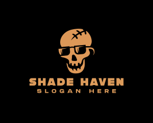 Thriller Skull Shades logo design