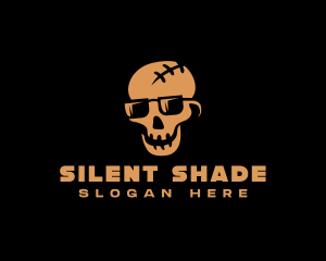 Thriller Skull Shades logo design