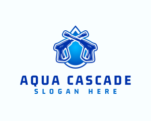 Water Pressure Wash logo design