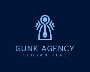 Professional Employment Agency logo design