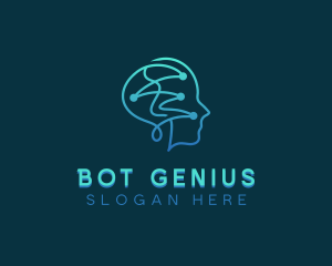 Technology AI Robotics logo design