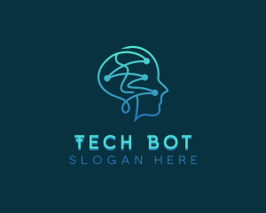 Technology AI Robotics logo design