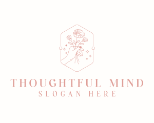 Holistic Flower Beauty logo design