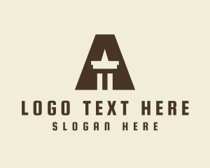 Architecture - Property Broker Letter A logo design
