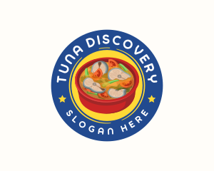 Asian Fish Soup logo design