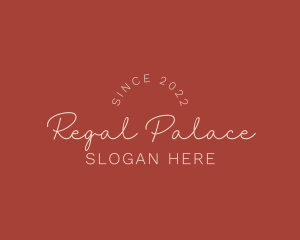 Regal Signature Wordmark logo design