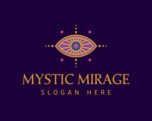 Mystical Tarot Eye logo design