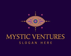 Mystical Tarot Eye logo design