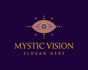 Mystical Tarot Eye logo design