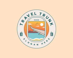 Airplane Flight Travel Tour logo