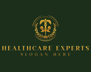 Caduceus Medical Physician logo design