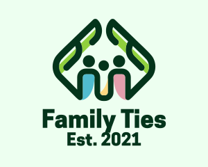 Hand Family Welfare logo design