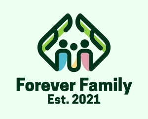 Hand Family Welfare logo design